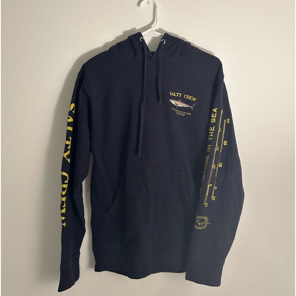 Bruce Black Hood Fleece